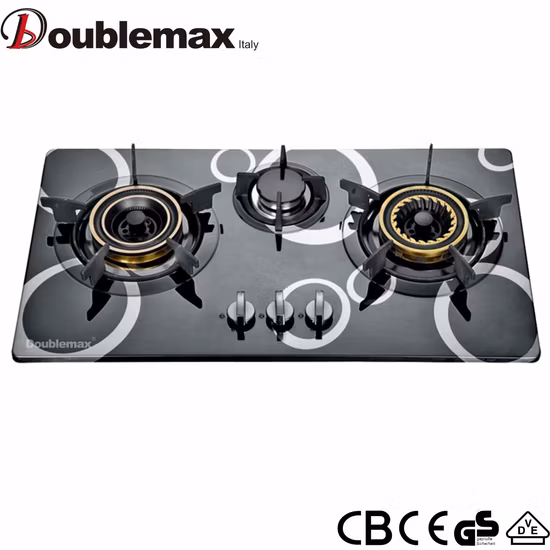 Great Price Table Tempered Glass Double Burner Cooking Stove Kitchen Appliance